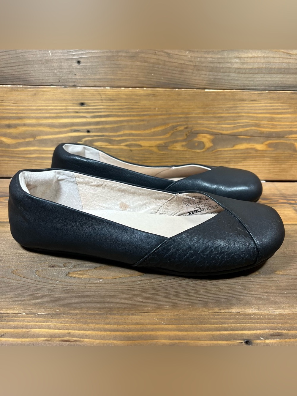 Xero Shoes Leather Phoenix Ballet Barefoot Minimalist Flats Dress Shoe